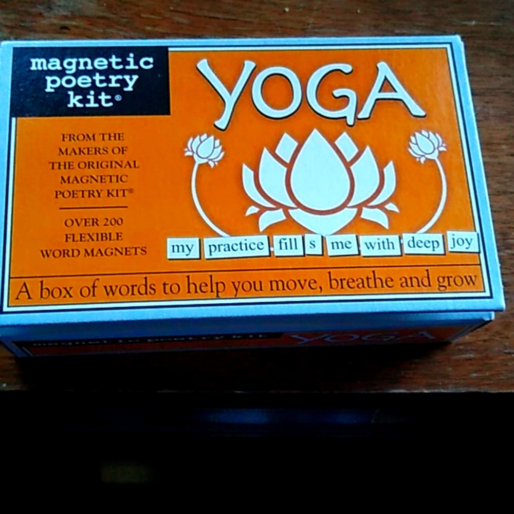 Magnetic Poetry Yoga Kit